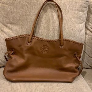 Tory Burch tan leather crossbody